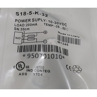 1PCS NEW For DATALOGIC S18-5-K-32 Photoelectric Switch Sensor