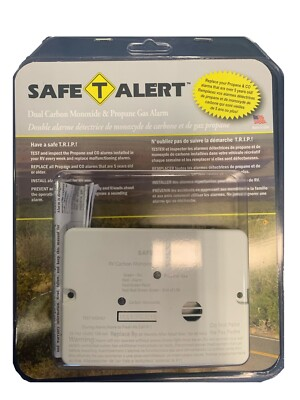 #ad #ad MTI Industry Safe T Alert Propane Carbon Monoxide Gas Detector Camper Boat RV $71.99