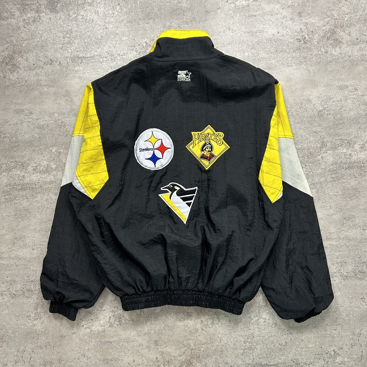 RARE VTG 90s NFL NHL MLB PITTSBURGH STEELERS PENGUINS PIRATES