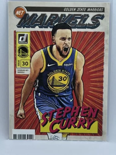 STEPHEN CURRY 2019-20 DONRUSS NET MARVELS GOLDEN STATE WARRIORS #18