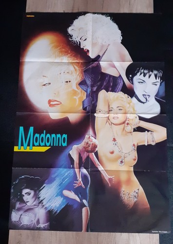Very Rare Madonna Large Poster / R.E.M.
