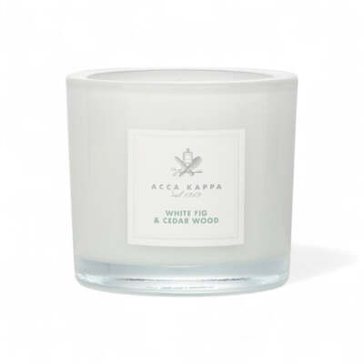 Acca Kappa Scented Candle White Fig&Cedarwood 1001 / 026526 180g/6.34oz #glau