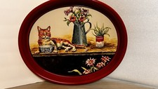 1995 Campbell's Soup 'Cat On The Porch' Limited Edition Metal Tray