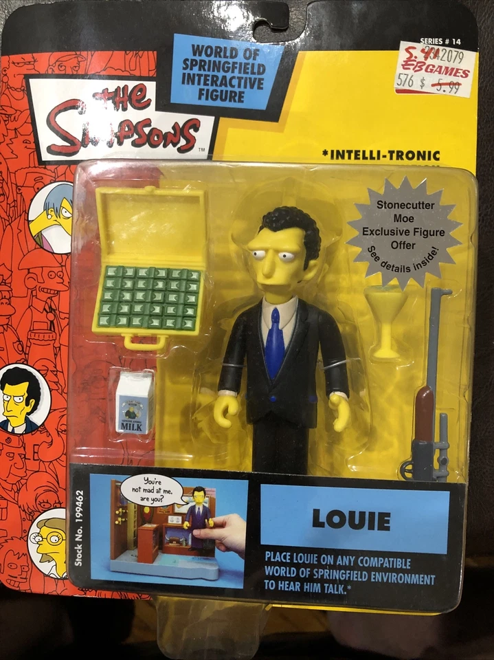 辛普森一家 - Louie - 系列 14 斯普林菲尔德世界玩伴 — 第 2/3 张图片