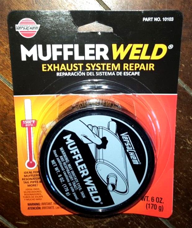 Muffler Weld Exhaust System Repair Net wt. 6 oz (170g) Part No. 10103