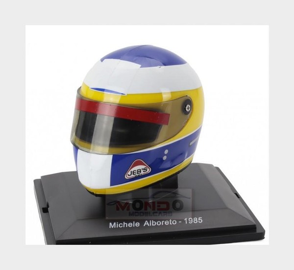 1:5 Edicola Helmet F1 Casco Michele Alboreto 156-85 Ferrari 1985 HELFE09 Modellb-image