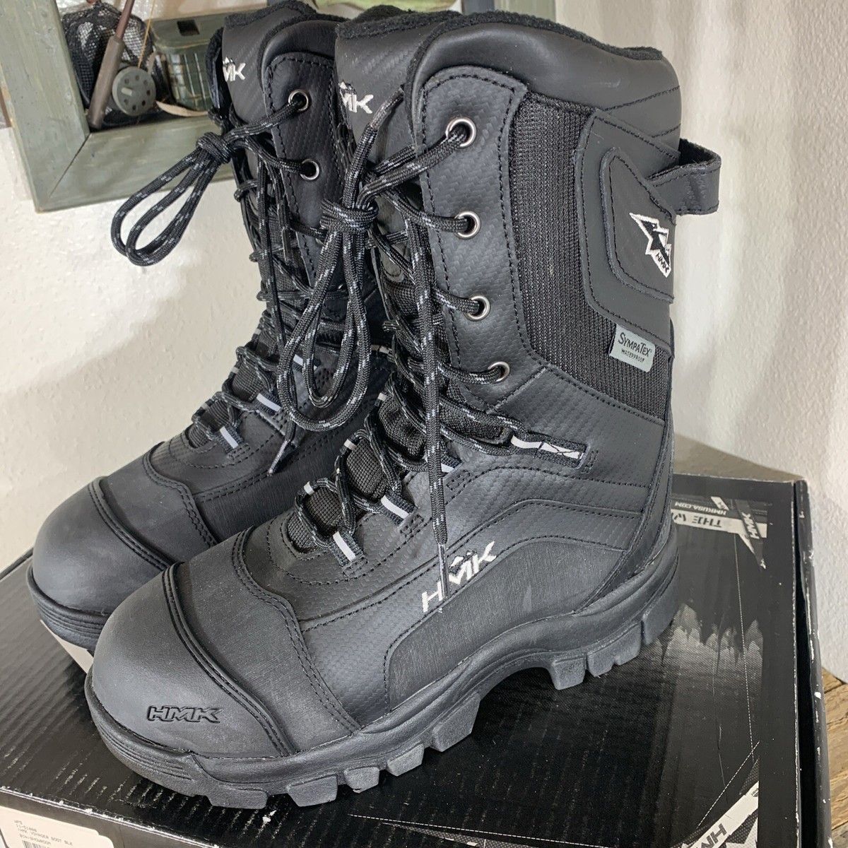 HMK Voyager Mens Size: 8 Black HM908V 11-51008 Lace Up  display picture 1