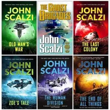AUDIOBOOKS ~ JOHN SCALZI SCI-FI!  ALL SERIES - OLD MAN'S WAR 7,  XMAS MORE .MP3
