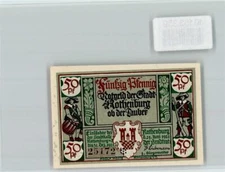 10183359 - 8803 Rothenburg emergency money Rothenburg Festival Kellermeister
