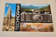 Brochure francese Linhof Techorama 6x17, originale, non copia! c1976 FR