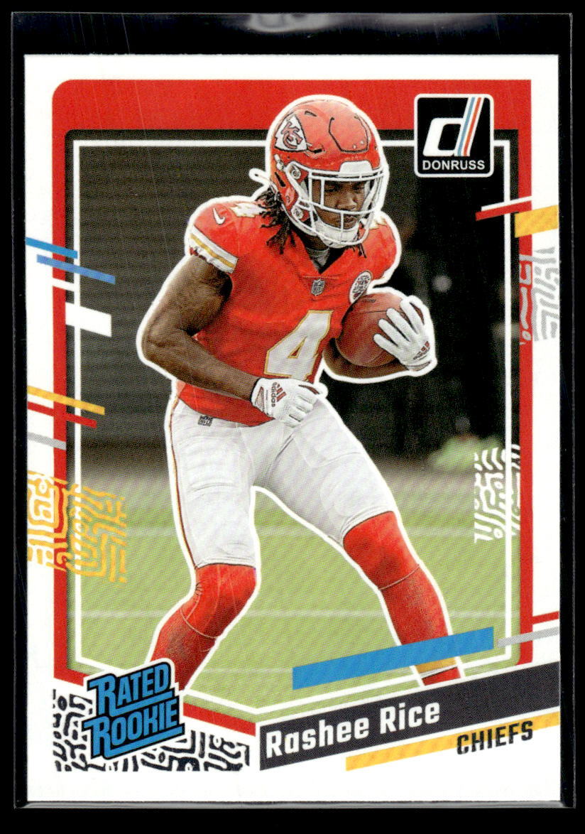 2023 Donruss #350 Rashee Rice Rookie Kansas City Chiefs