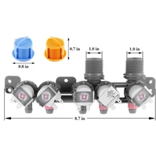 LG WT5680HWA Washer Hot Cold Water Inlet Valve