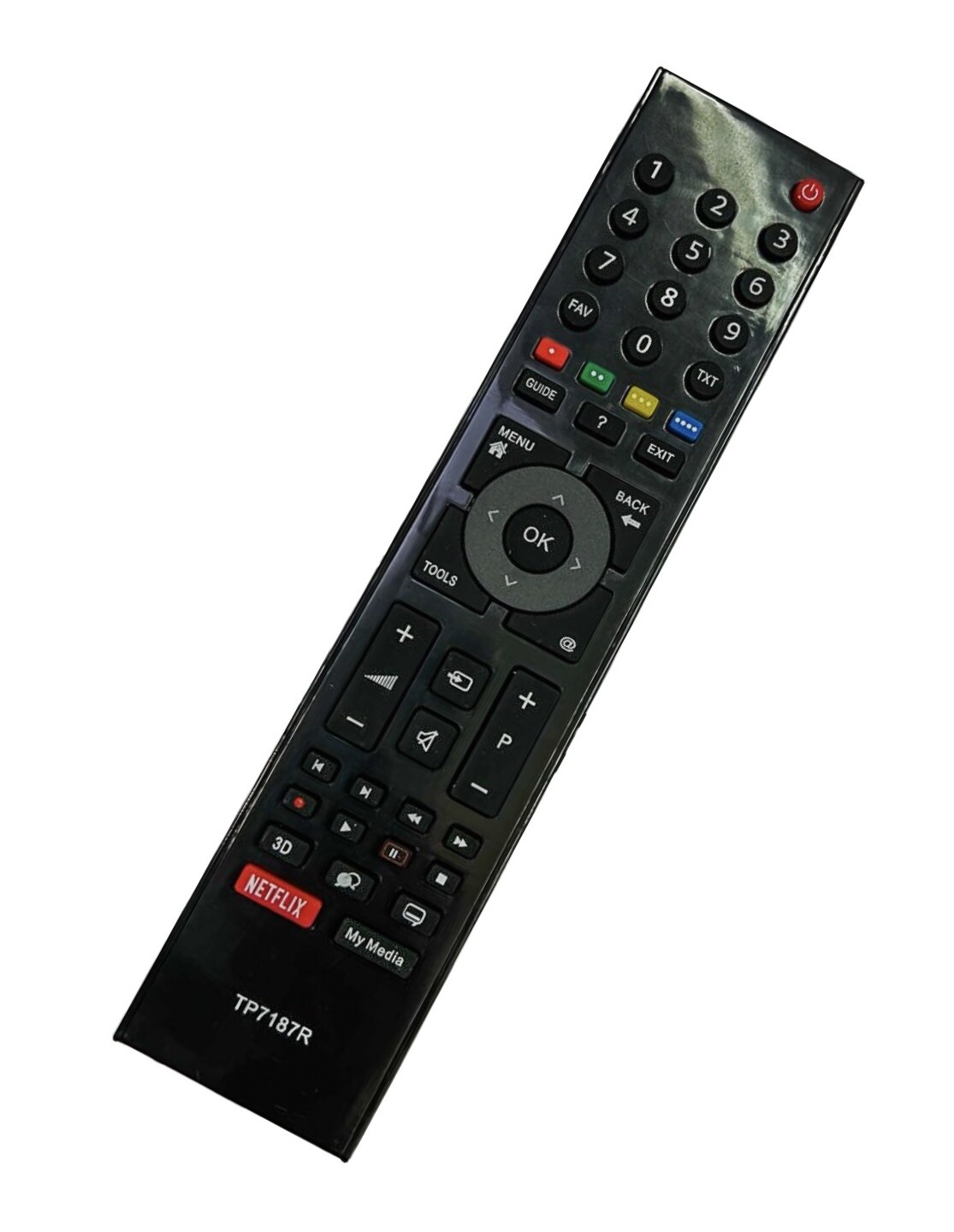 Thumbnail - Ersatz Tv Fernbedienung Für Grundig 26vle7201bh Fernseher