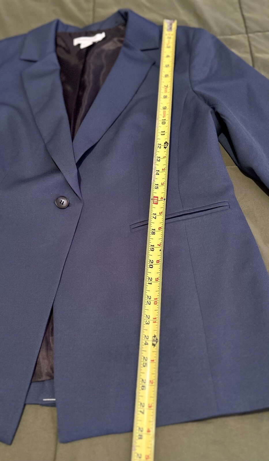 Pendleton Navy Blue Button Blazer Jacket Womens S… - image 9