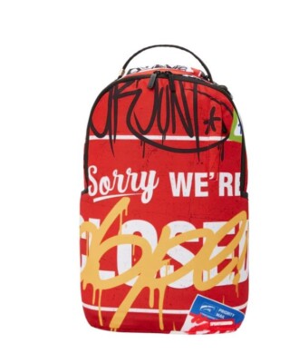 SPARYGROUND ''I DON'T CARE'' BACK PACK STYLE # 910B3150NSZ