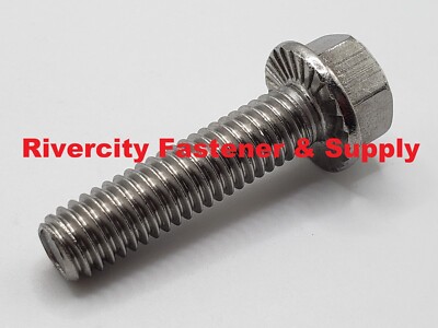 Serrated Flange Bolts, 3/8 In.-16 X 1-1/4 In., Zinc Plated Case Harden 25 Pack
