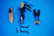 VINTAGE STAR WARS ENDOR SPEEDER BIKE PARTS KENNER gun handle top hull