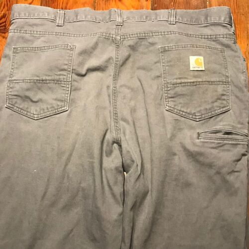 PANTALÓN DE TRABAJO DE LONA CARHARTT RESISTENTE FLEX AJUSTE RELAJADO 44 X 32 ~ 102517 - Imagen 10 de 12