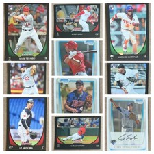 2011 Bowman Baseball Singles w/ Prospects Rookies Chrome - Choose Your Cards!