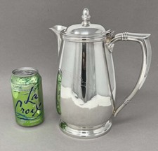 UNION PACIFIC RR 1951 SILVERPLATED LARGE WATER PITCHER-WINGED STREAMLINER LOGO