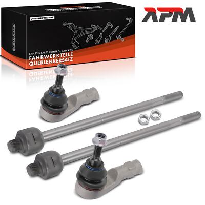 4x Spurstangenkopf Spurstange Vorderachse für Land Rover Discovery III IV L319