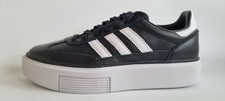 Adidas Originals Sleek Super Women's ® ( Size UK 5 EUR 38 ) Triple Black & White