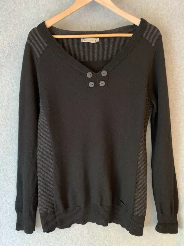 smartwool stretch 100% merino wool v neck sweater