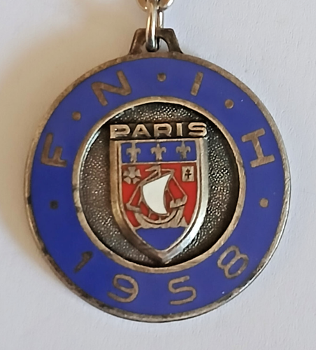 Porte-clés Métal Fédération Espagnole De Football - Vintage Années 70