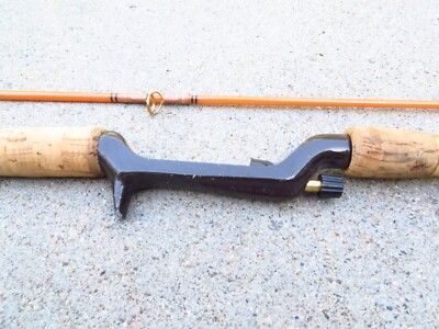 Vintage Heddon Mark Golden 50 #6446 Fishing Rod, 6-1/2 ft, FREE 2