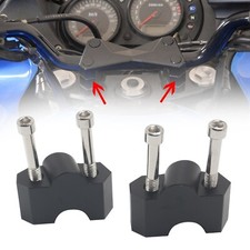 Fit for Kawasaki Z750 2004-2011 2011-2012 Black CNC Handle Bar Riser Clamps