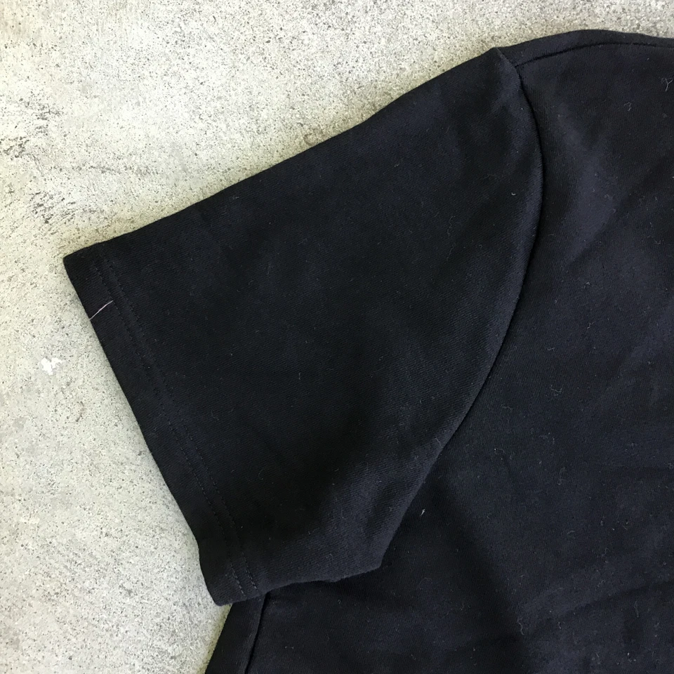 NWT Killion Short Sleeve Kangaroo Pocket Shirt Men Medium Black - Image 2 of 4