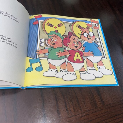 The Chipmunk Story 1983 Hardcover Original Book First Edition EUC - Imagen 6 de 9