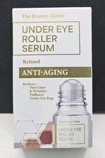 The Beauty Elixir Under Eye Roller Serum Anti Aging Retinol 1.69FL OZ / 50ML New