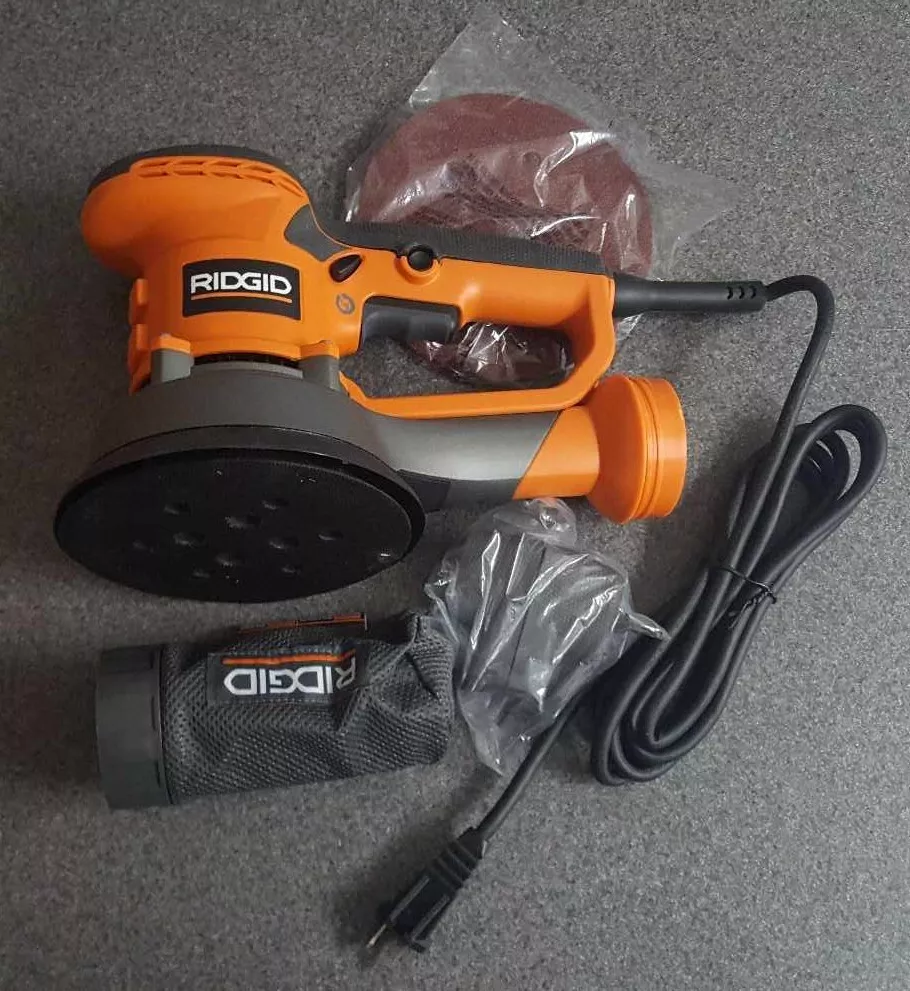 Ridgid 6 Inch Dual Action Random Orbit Sander R26111 eBay