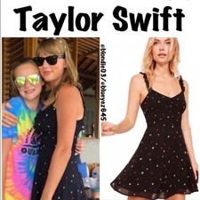 Reformation “Elyse” Star Print Dress 0