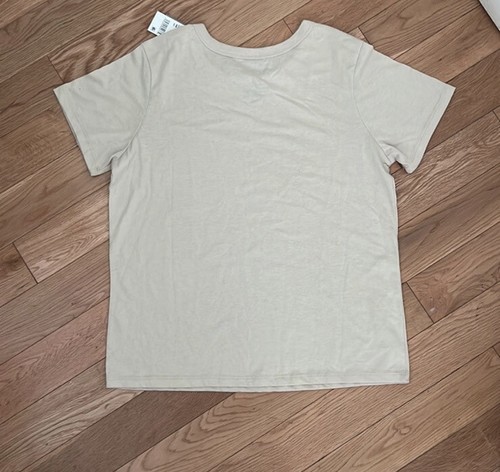 NWT Disney beige Tinkerbell womens graphic T-shirt size M - Picture 5 of 5