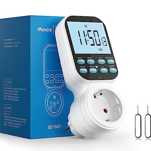 Timer Presa Elettrica con Funzione Antifurto: Sicurezza e Risparmio 16A