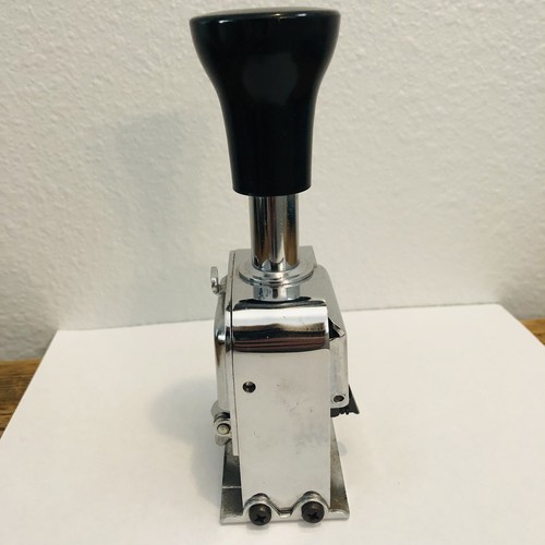 Vintage Lightning Auto Nummeriergerät 6 Räder 4 Action getestet/funktioniert EUC - Bild 2 von 8