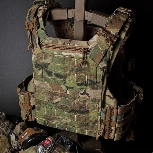 Gilet tattico Israele K19 con Piastra Portatore Molle Sgancio Rapido Gilet Regolazione Rapida - Foto 2 di 29
