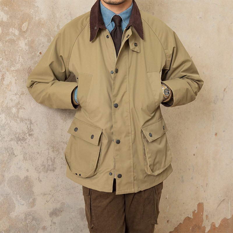 Winter Retro Zipper Men's Jacket Japanese Slim Fit British Casual