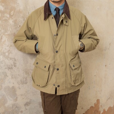 Winter Retro Zipper Men's Jacket Japanese Slim Fit British Casual
