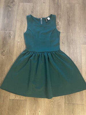 h&m divided green dress Clemmie Satin Bridesmaid Dress