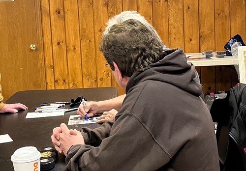 FOTO AUTÓGRAFA DE STAN JONATHAN BOSTON BRUINS FIRMADA AUTOMÁTICAMENTE 8X10 ¡PEQUEÑO JEFE! - Imagen 2 de 2