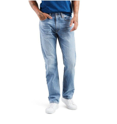 Vtg Y2K USA Made Levi's® 505™ Regular Straight Leg Batwing Tag