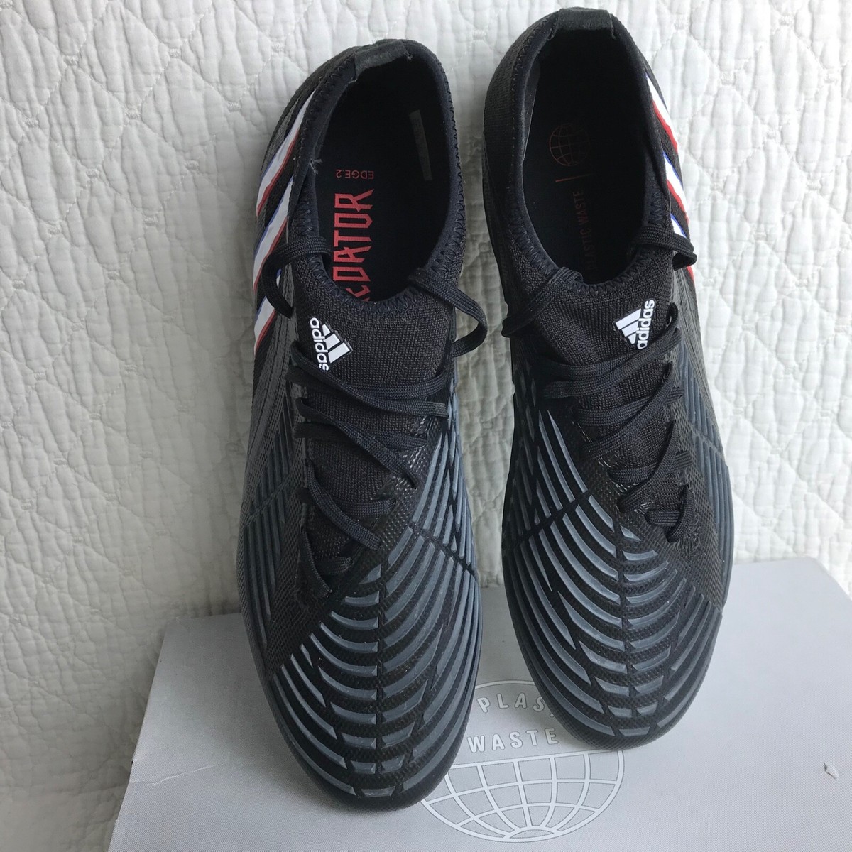 adidas Predator Edge.2 FG Football Soccer Cleats Men's SZ 11.5