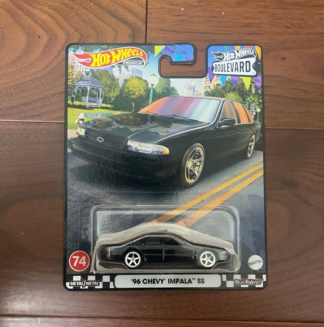 2023 Hot Wheels Boulevard Mix Q Card '96 Chevy Impala SS