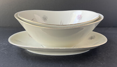 Zeh Scherzer Bavaria Germany Plate & Two Bowls ''Atomic Style'' **PLEASE READ**