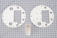 Original Thunder Tiger Round Frame SET,SB1 PJ6118 Gtt^