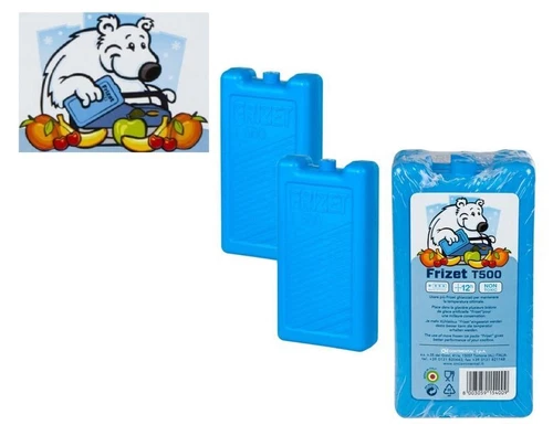 2x Kühlakku T500 Kühlakkus Kühlelemente f. Kühltasche Kühlbox je 500ml Kühlpack 