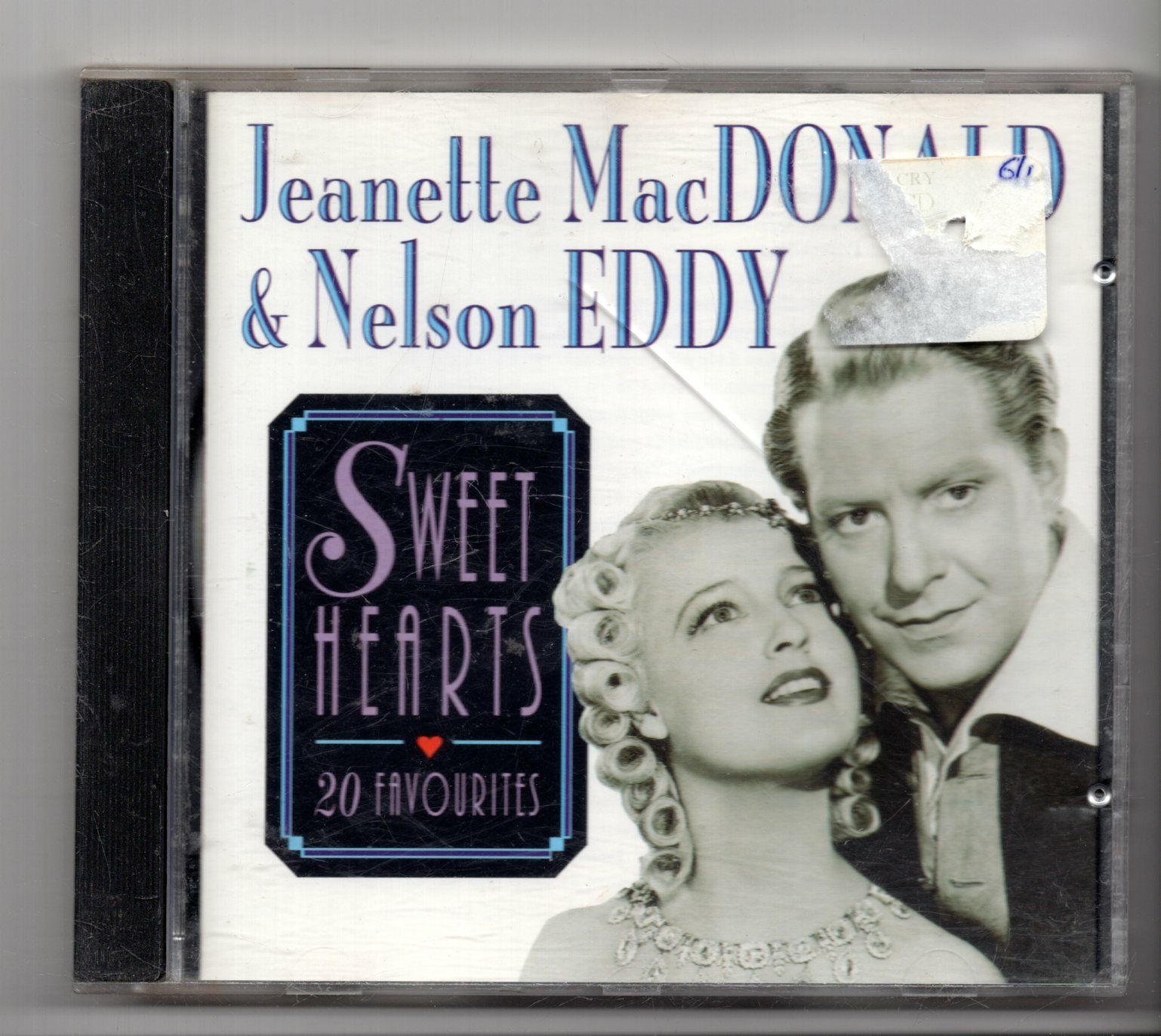(JV940) Jeanette MacDonald & Nelson Eddy, Sweet Hearts - CD
